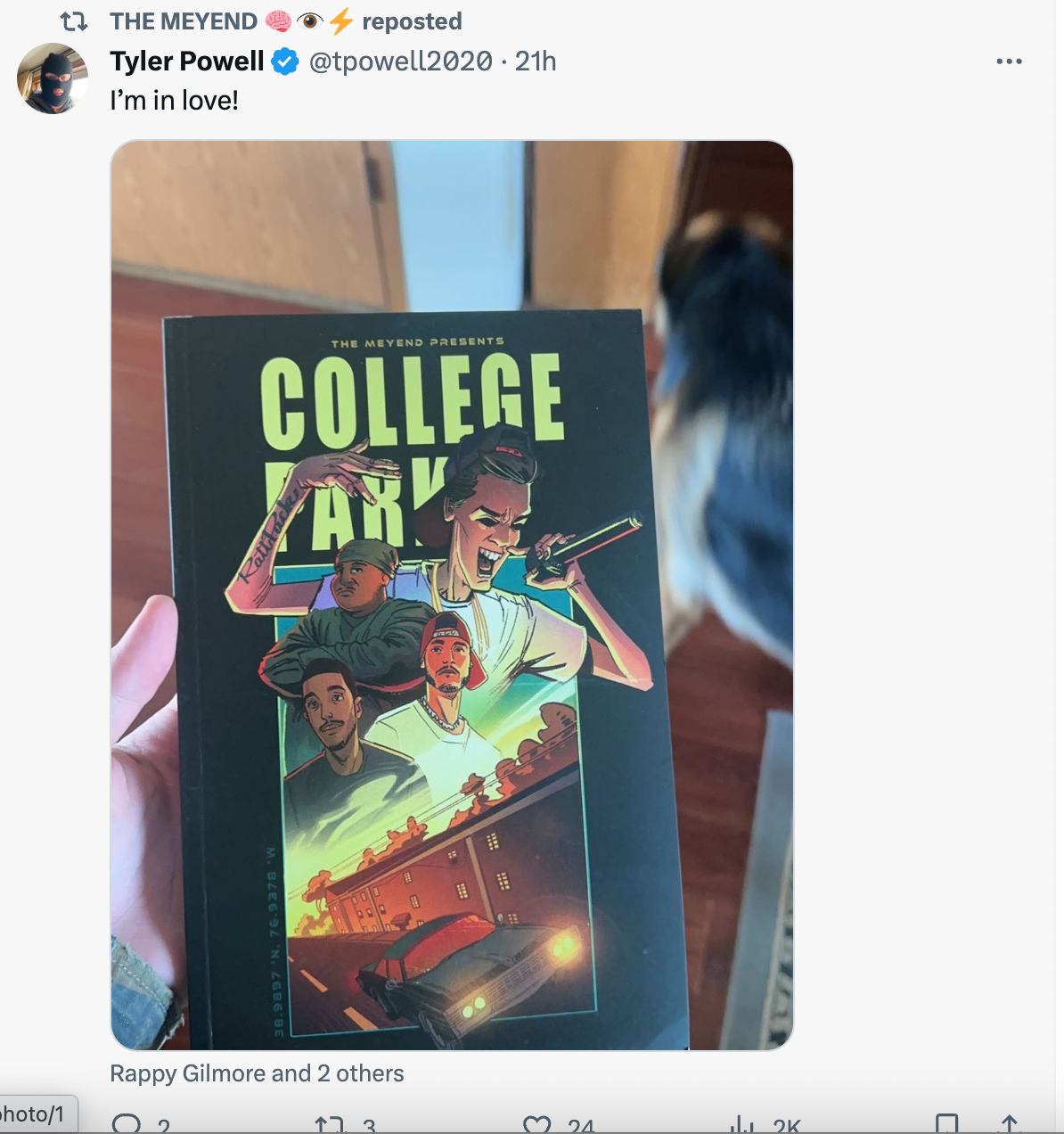 College Park Graphic Novella